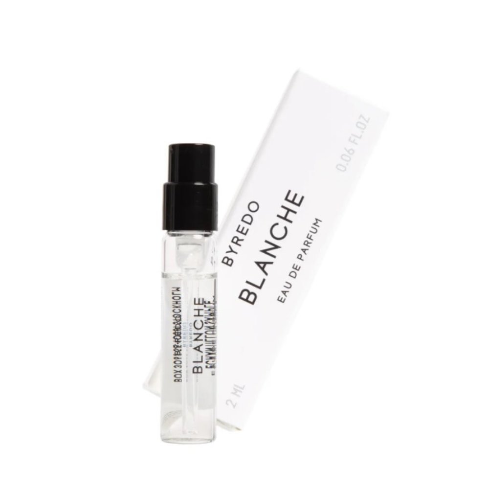 Byredo Blanche EDP, Floral, White Rose, Sandalwood, NEW - Sample 0.06 oz. 2 ml. - Picture 3 of 8